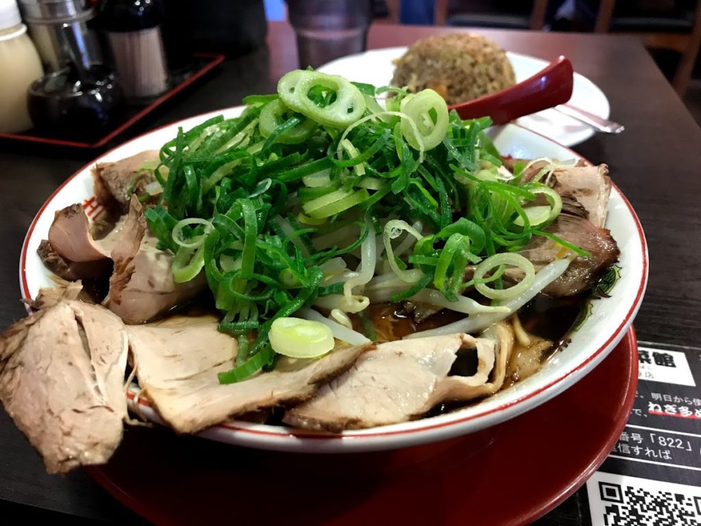 中華そば並と焼き飯小 デフォルト!