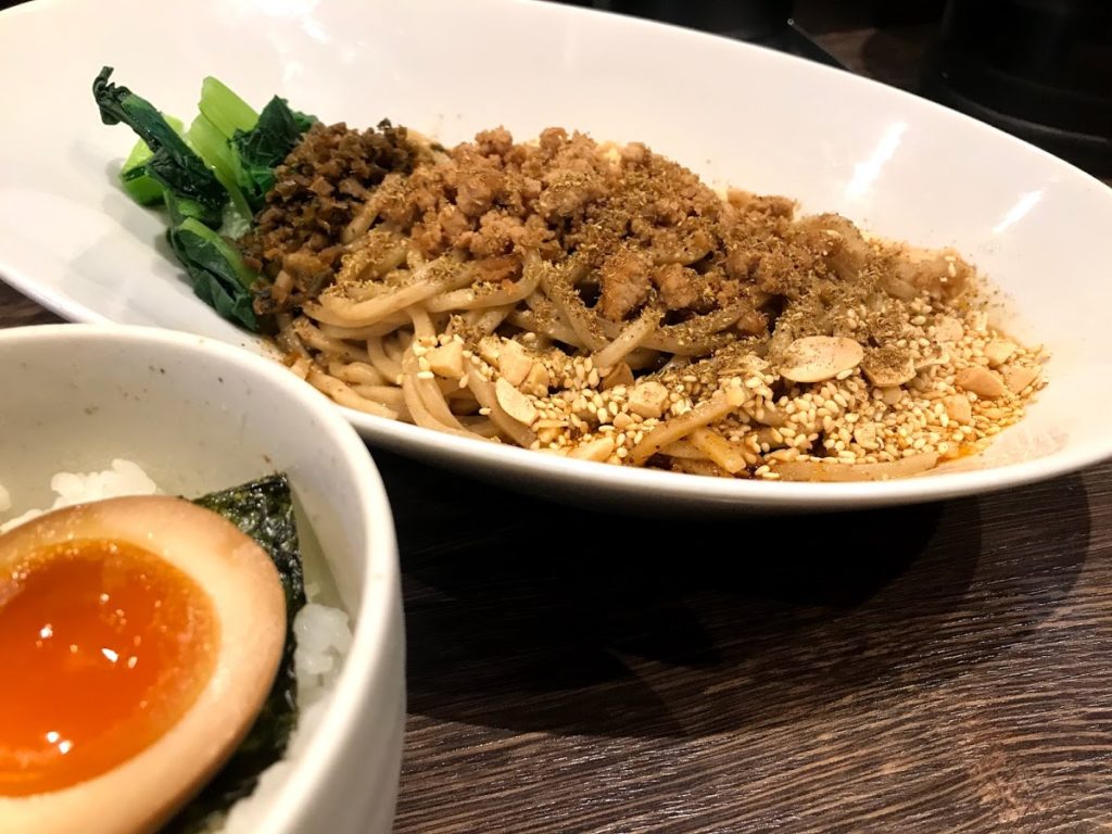 汁なし担々麺セット