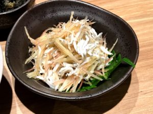 しらすみょうが