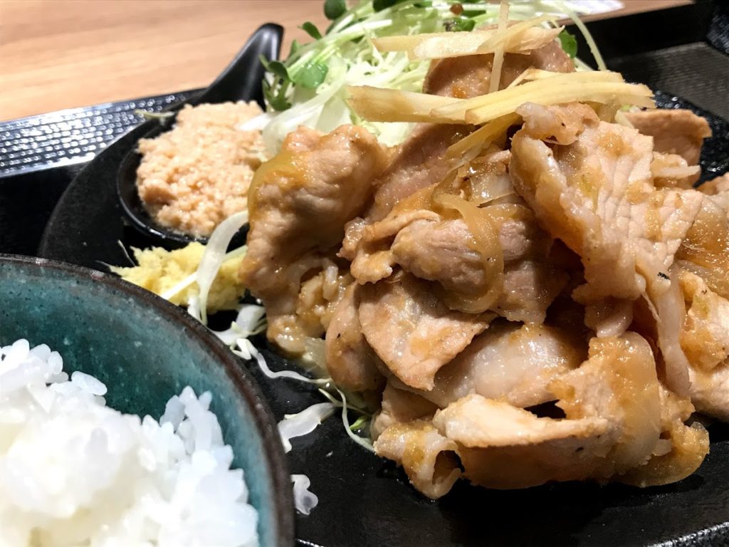 しょうが焼にご対面！